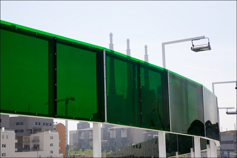 Policarbonato Compacto - Obra Pública - Pont de Sant Lluc-Badalona