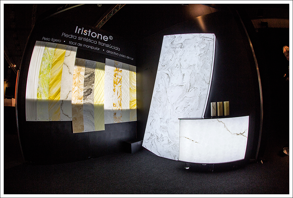 Solid Surface Iristone - Escaparatismo - Feria Architec work (Barcelona)