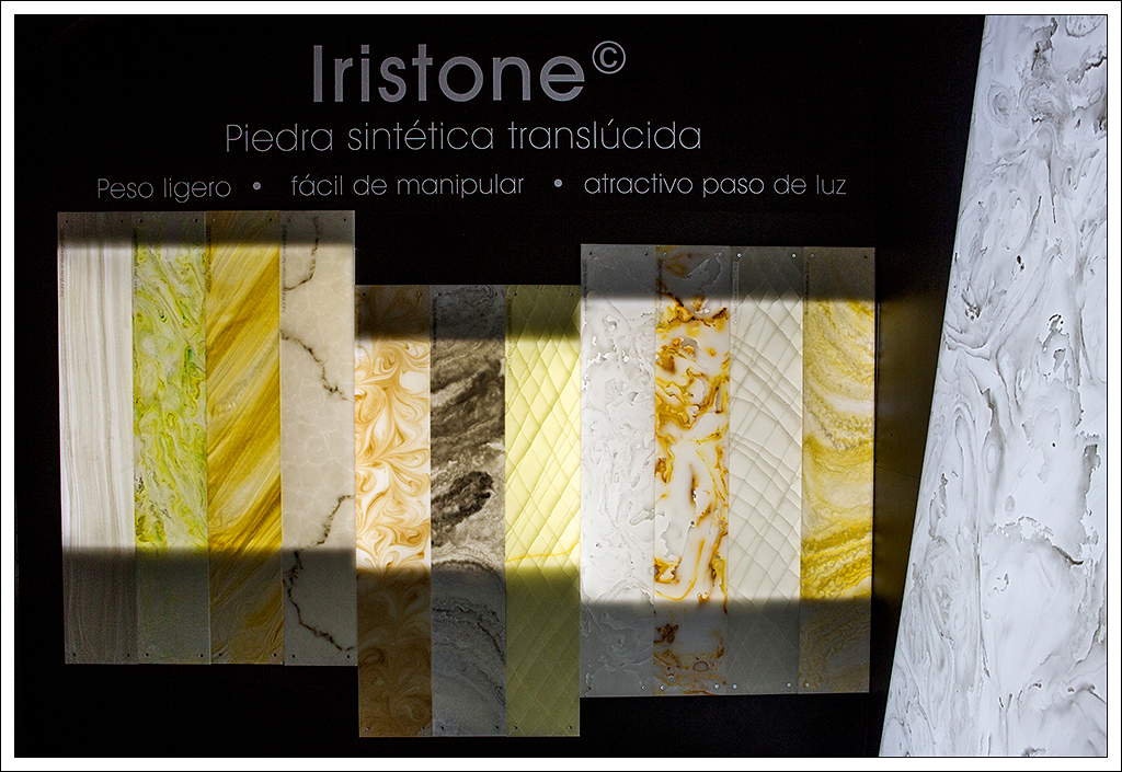 Solid Surface Iristone - Escaparatismo - Feria Architec work (Barcelona)