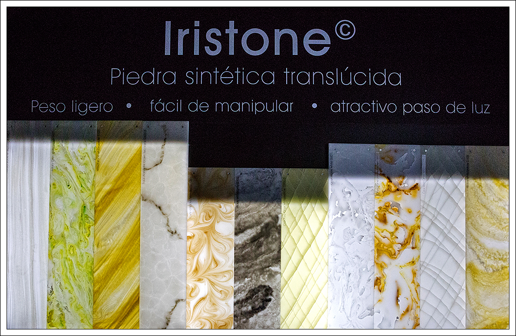 Solid Surface Iristone - Escaparatismo - Feria Architec work (Barcelona)