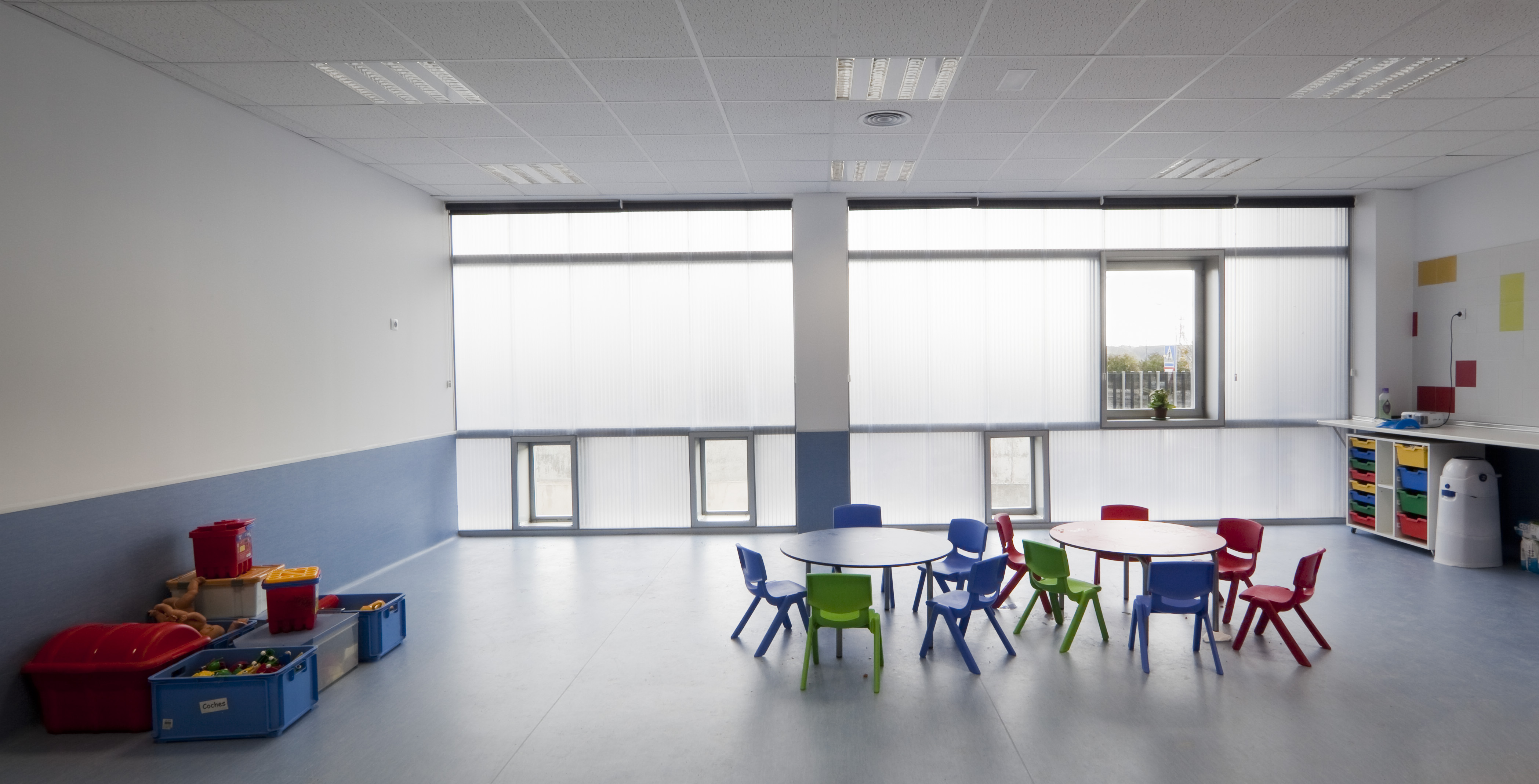 Sistemas (Policarbonato Celular) - Centros Educativos - Colegio San Juan Evangelista (Torrejón de Ardoz)