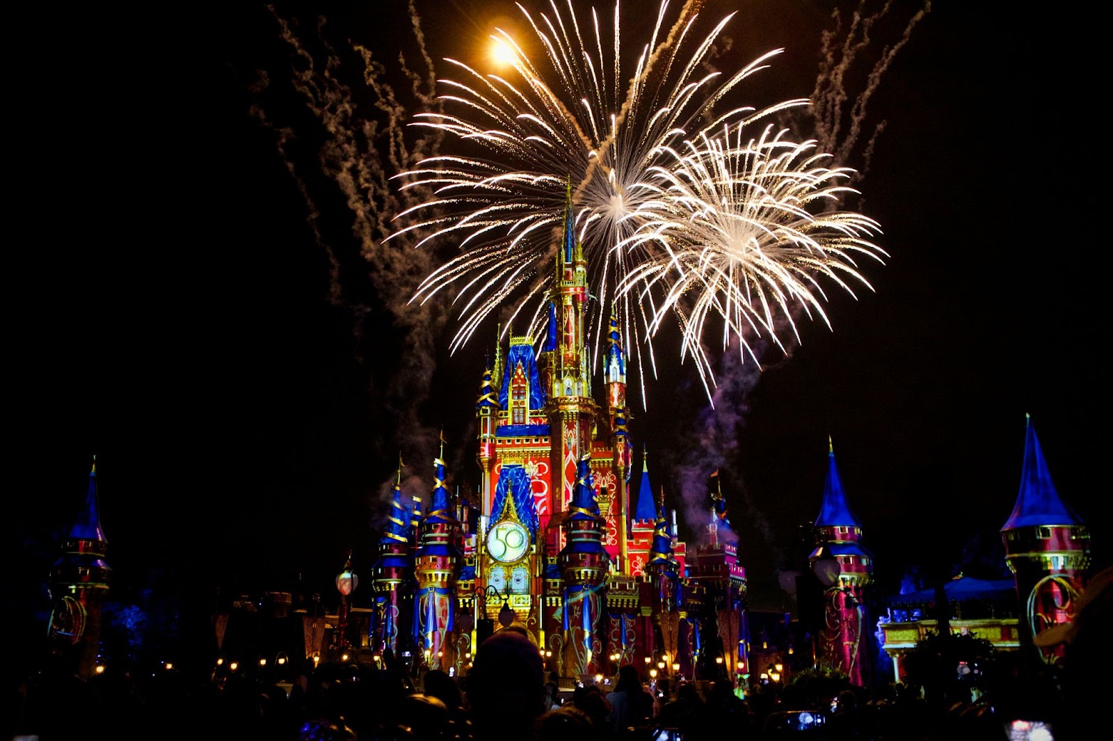 Image of fireworks event at Walt Disney Resort in Orlando, FL
