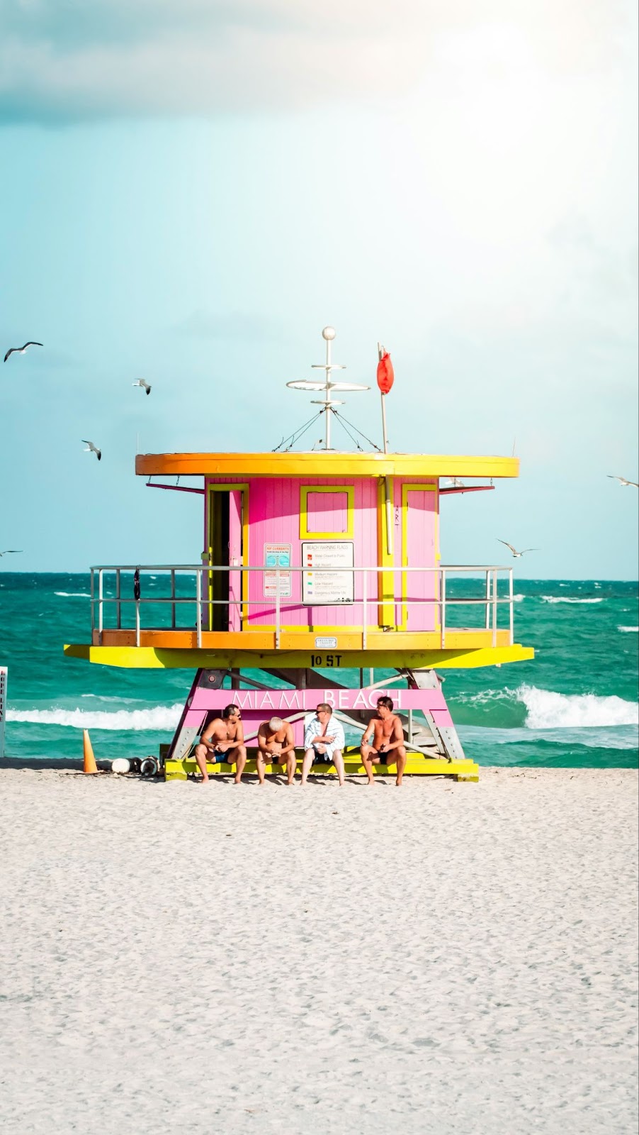 lifeguard house in Miami
