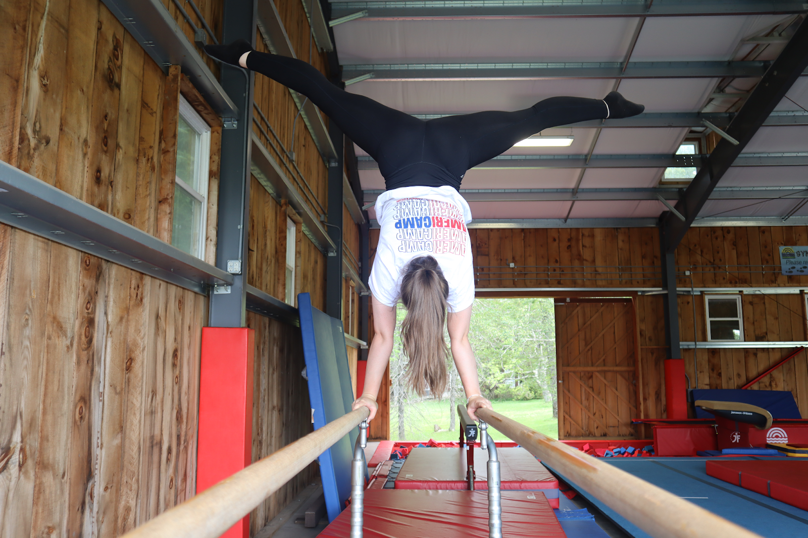 An AmeriCamp counsellor