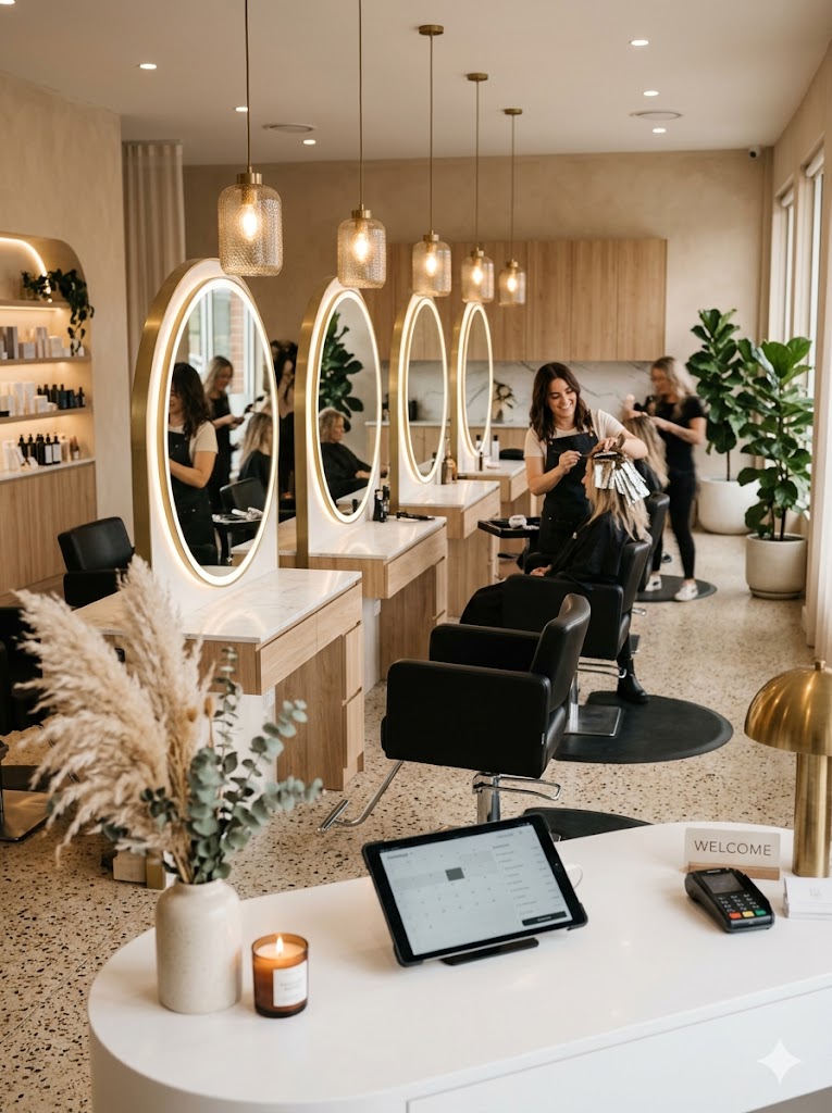 Salon interior