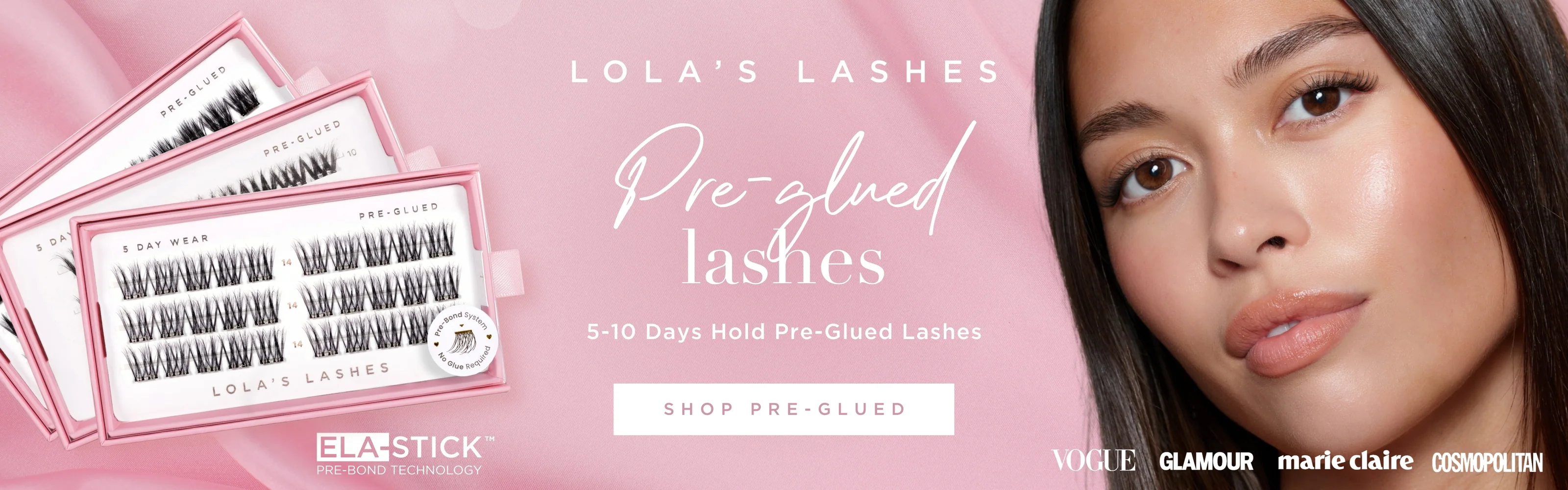 Lola's Lashes - UK beauty brand banner