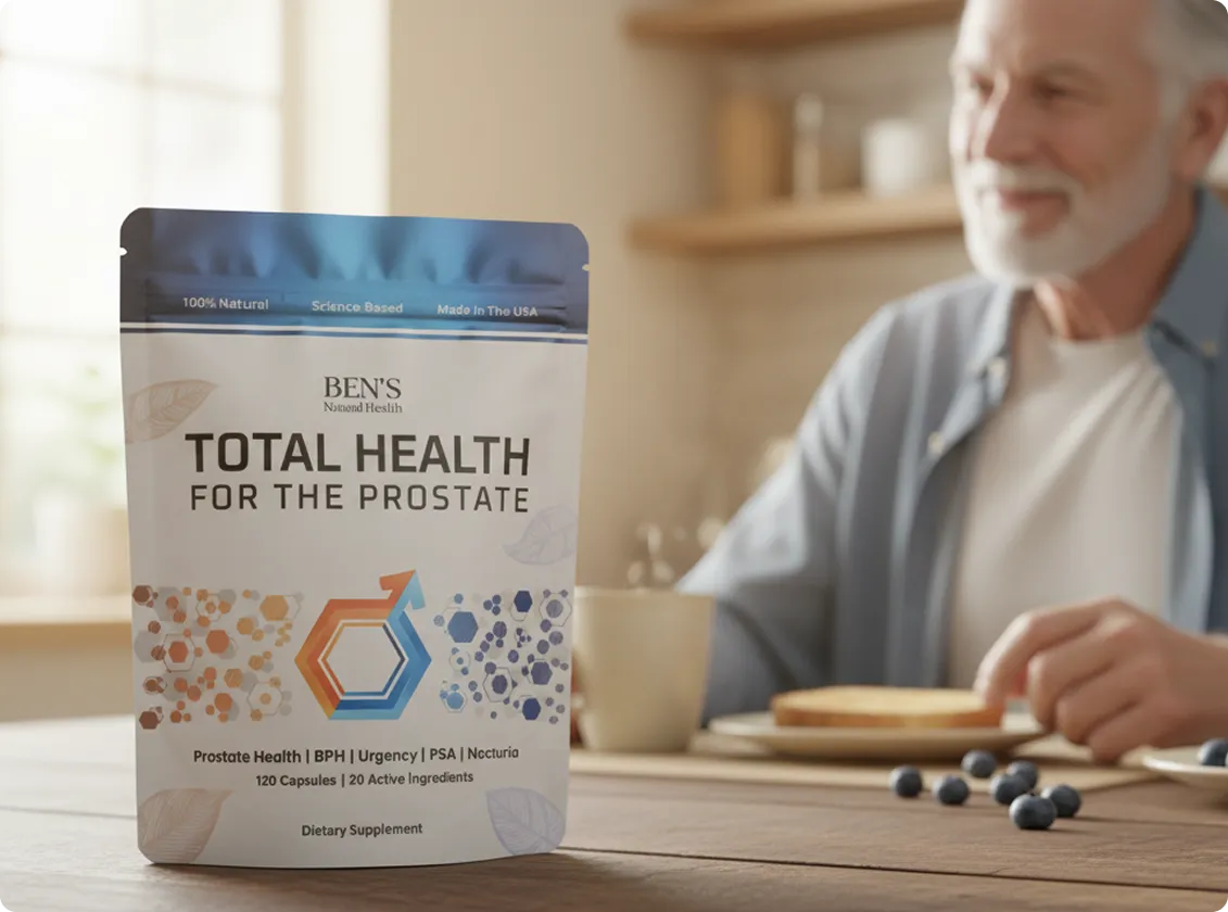 Picture of All about the prostate next to a cup of tea