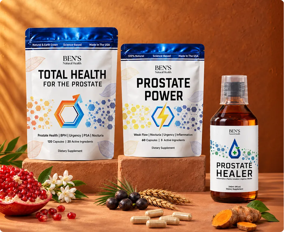 Picture of All about the prostate next to a cup of tea