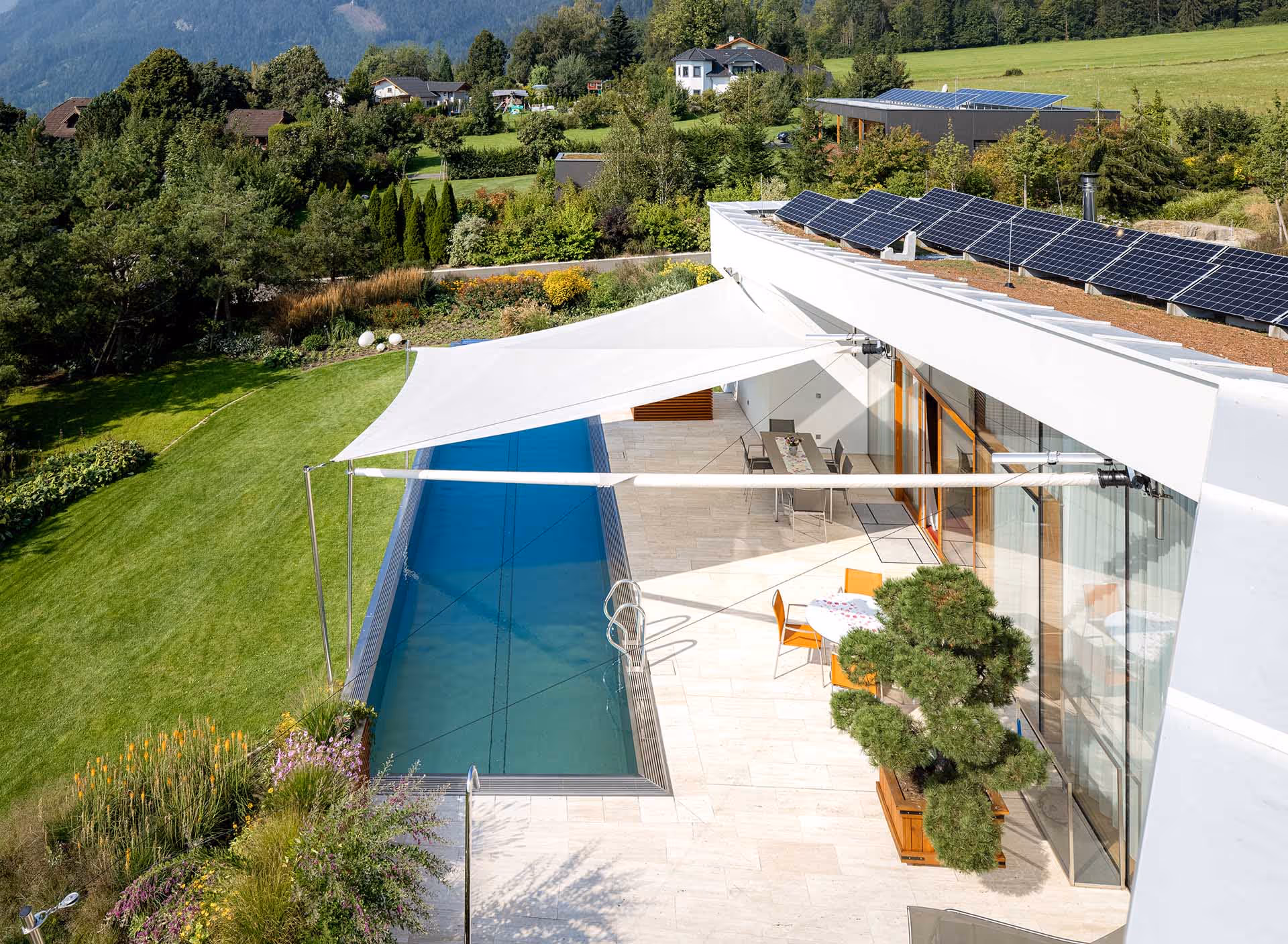 Eine der beiden SunSquare Anlagen ist geschlossen, die andere noch zu 80 % geöffnet.