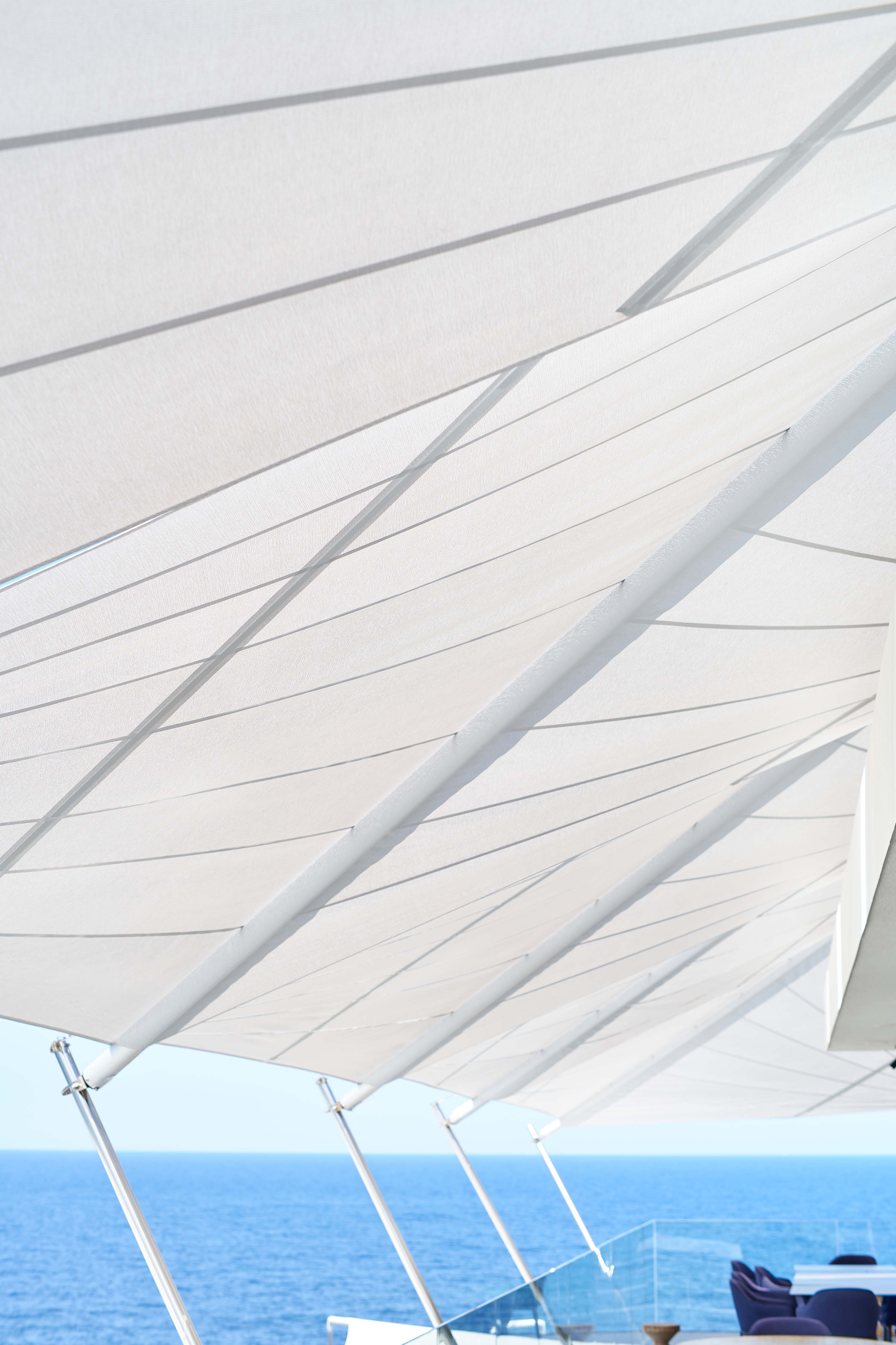 So stilvoll kann SunSquare Wetterschutz sein.