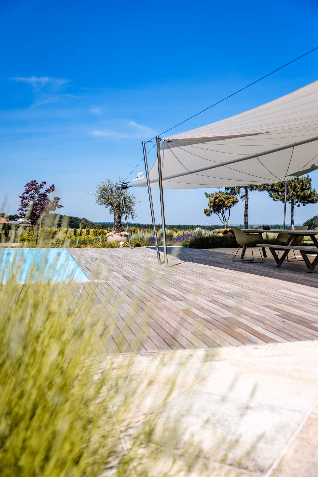 Langlebige Materialien und durchdachte Technik machen die Anlage wartungsarm und zuverlässig.