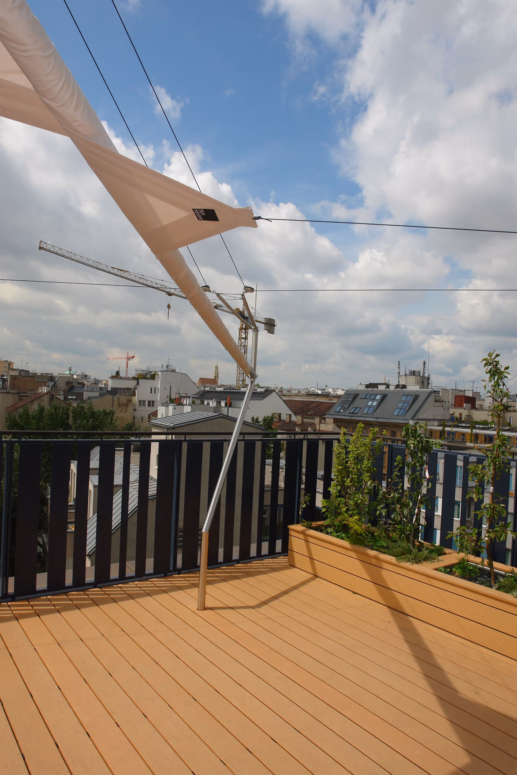 Innovative textile Architektur für moderne Wohnprojekte mit höchsten Ansprüchen an Funktion und Design.