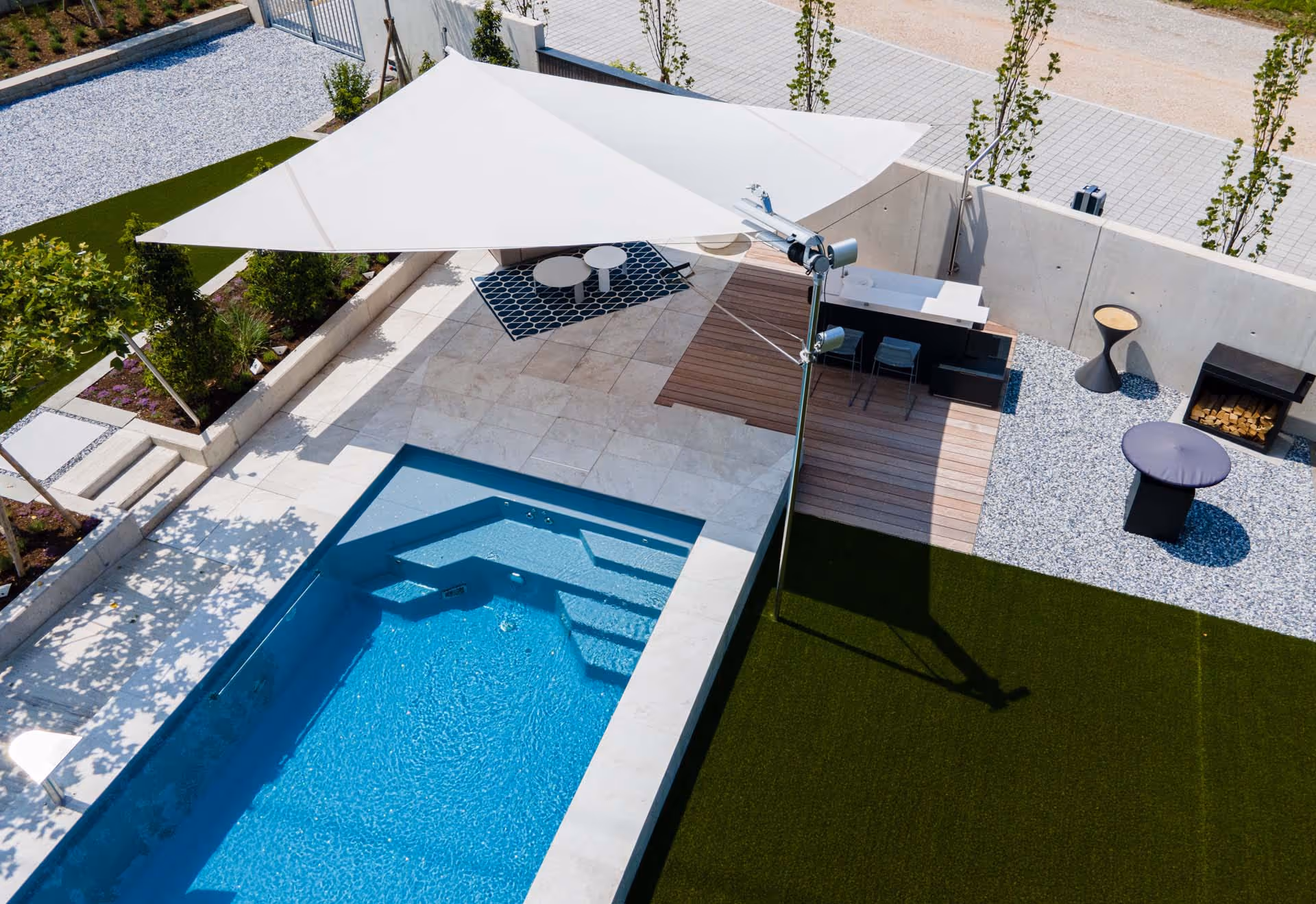 Ein SQK-I duo, mit Strahlensegel im Leidenfrost Schauraum in Koppl bei Salzburg. Bei Interesse Termin vereinbaren.