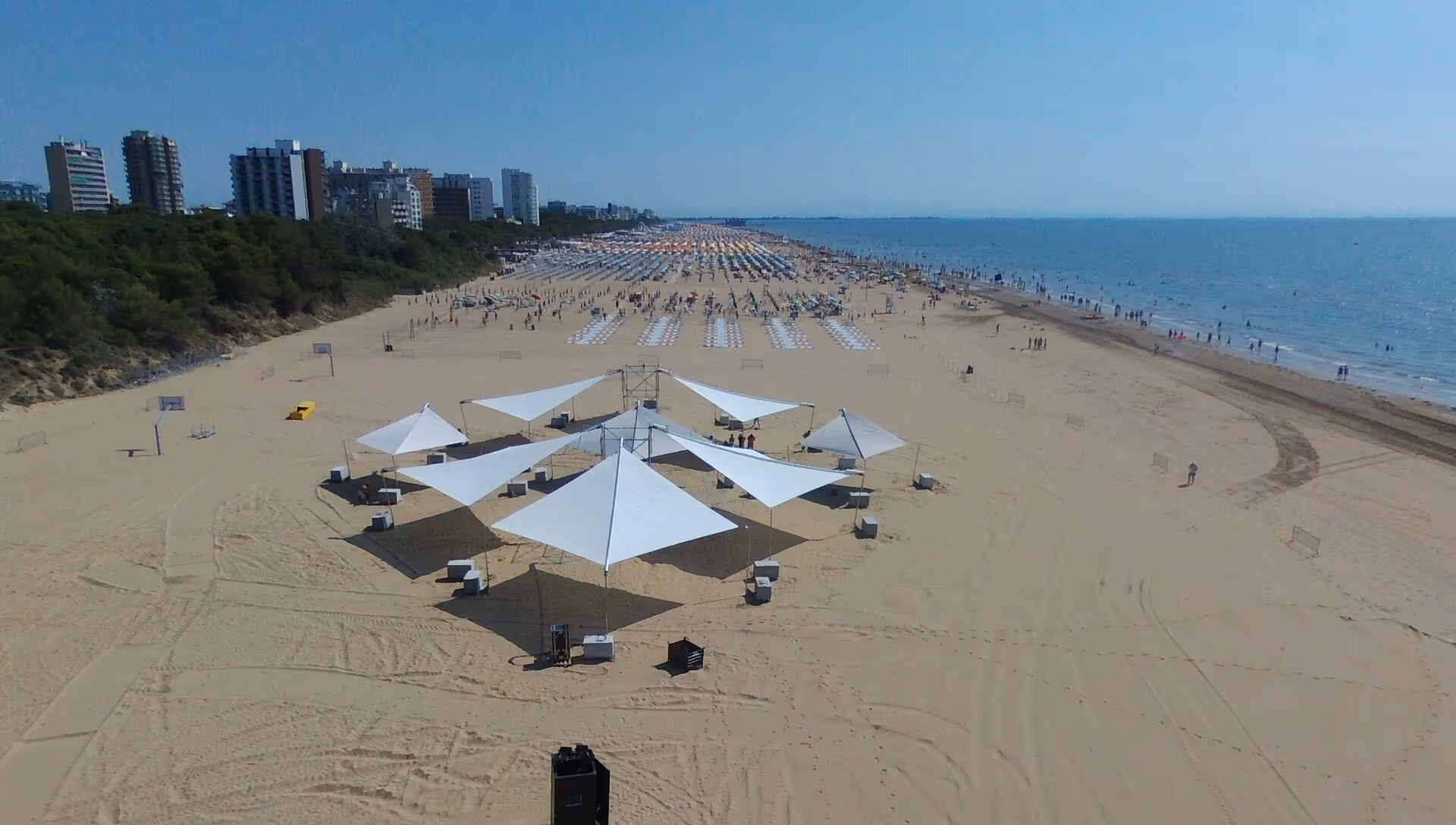 iDaminelli zeichnete für die Umsetzung dieses außergewöhnlichen Projekts für ein Musikfestival verantwortlich.