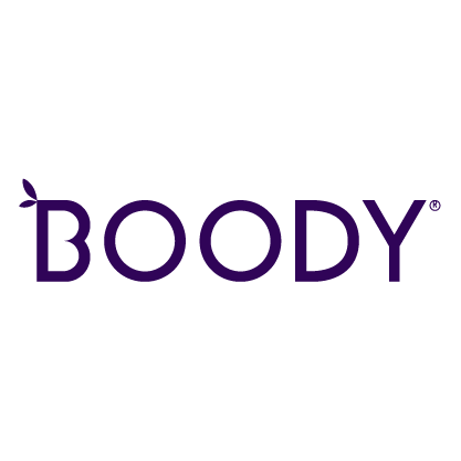 Boody logo, used as a temporary sample logo for the Case Study template