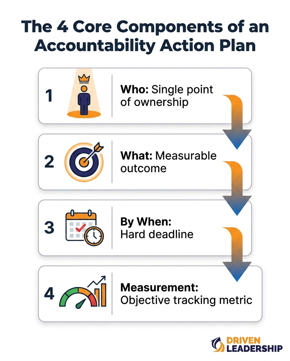 The 4 Core Components of an Accountability Action Plan