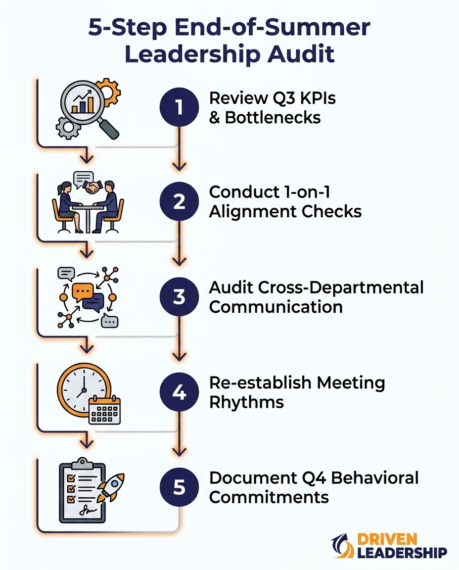 5-Step End-of-Summer Leadership Audit