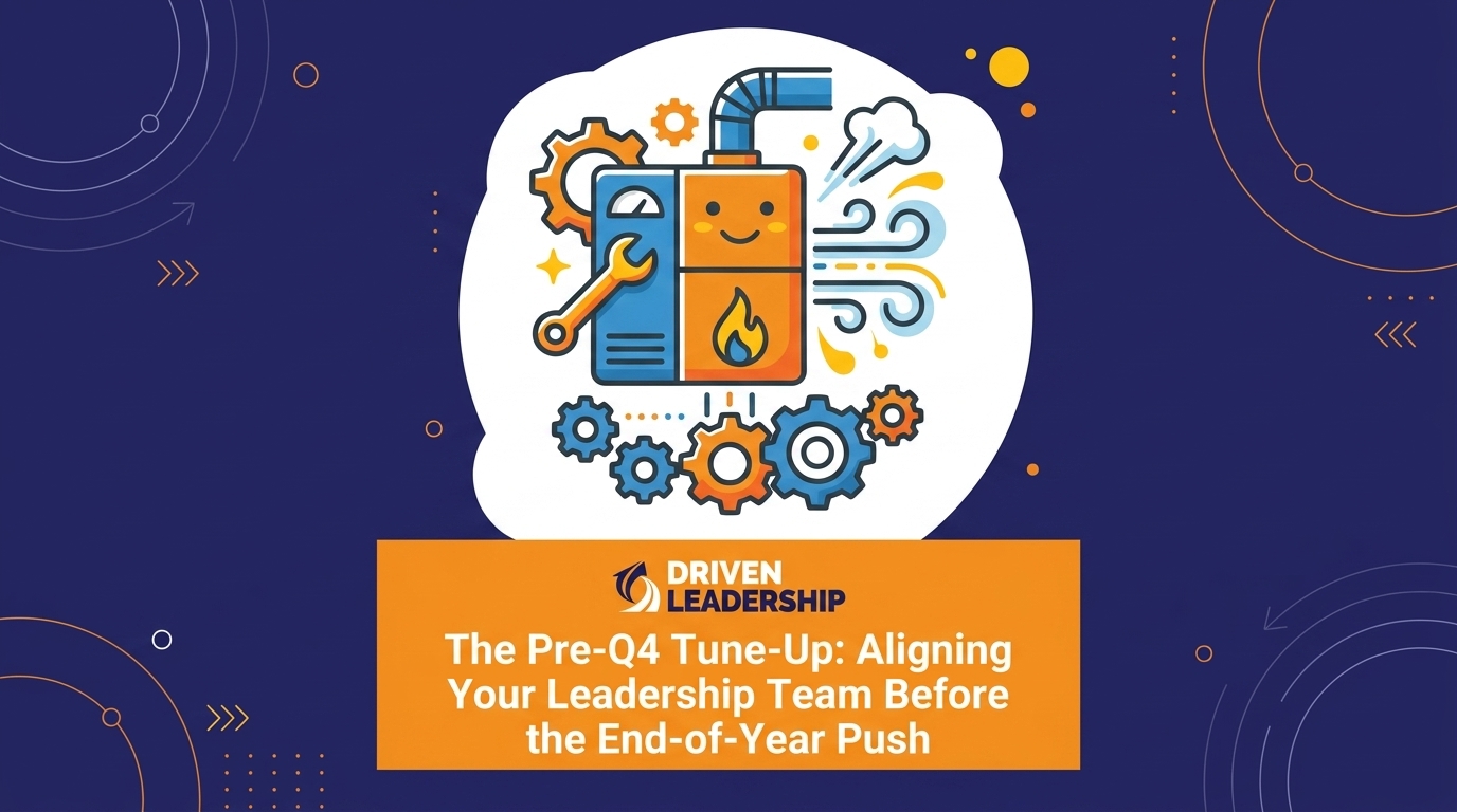 The Pre-Q4 Tune-Up: Aligning Your Leadership Team Before the End-of-Year Push