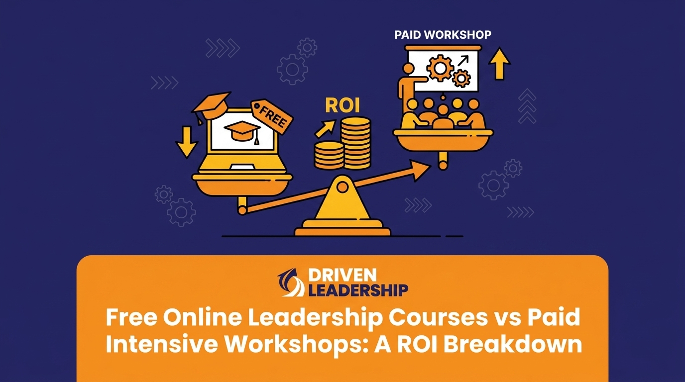 Free Online Leadership Courses vs Paid Intensive Workshops: A ROI Breakdown