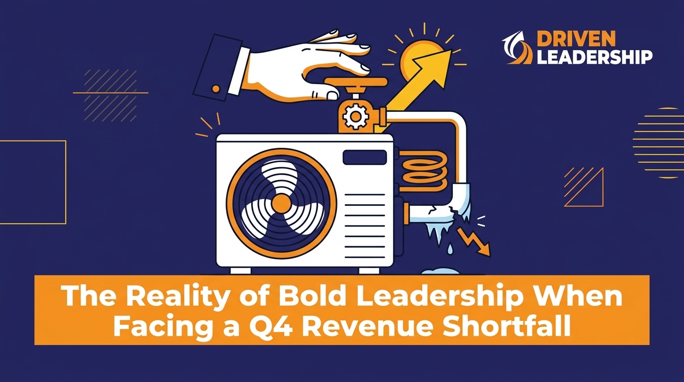 The Reality of Bold Leadership When Facing a Q4 Revenue Shortfall