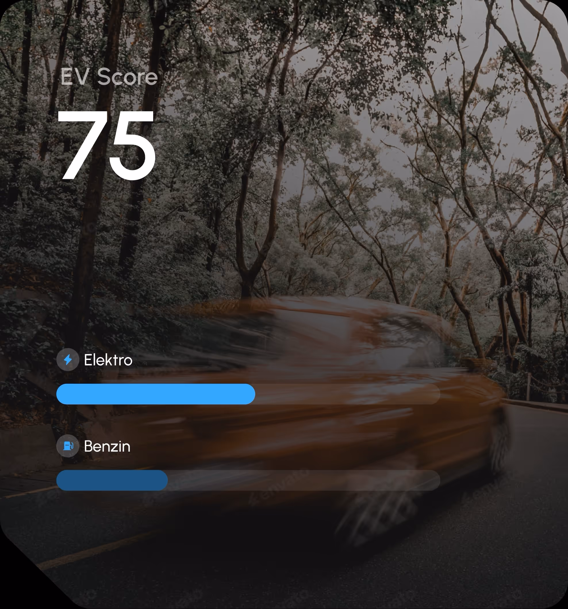 Mit dem EV Readiness Score findest du heraus, ob ein Elektroauto in deinen Alltag passt – basierend auf Reichweite, Ladeinfrastruktur und Kosten.“