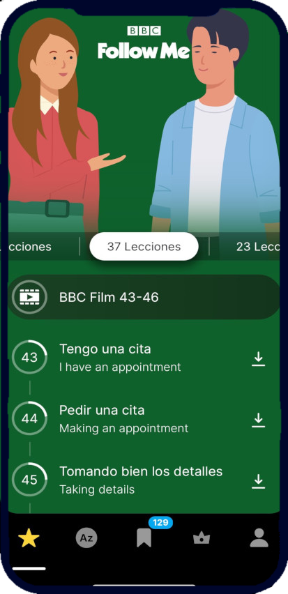 lesson screen app