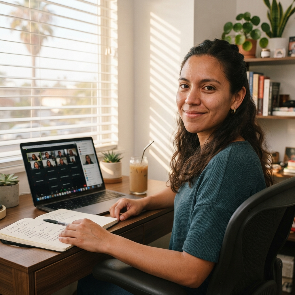 Marisol, alumna de BBC Follow Me en Los Ángeles