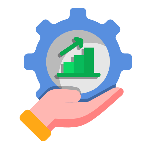 Water system maintenance and service icon