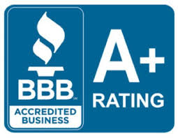 G&B Environmental BBB A+ Rating badge