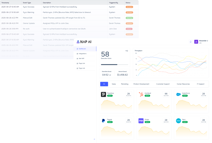 NAPSYS.AI interface showcasing custom workflow creation and connector building for document data processing and automation