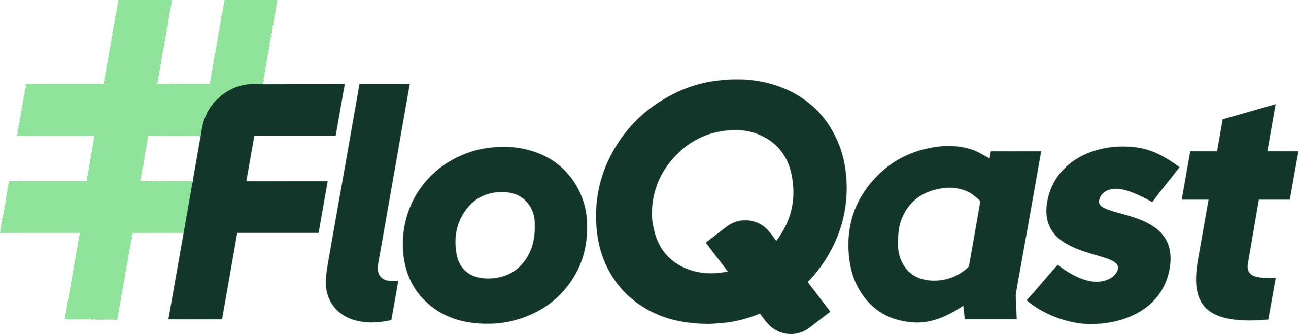 Shopify logo in green and white with an S on a shopping bag icon.