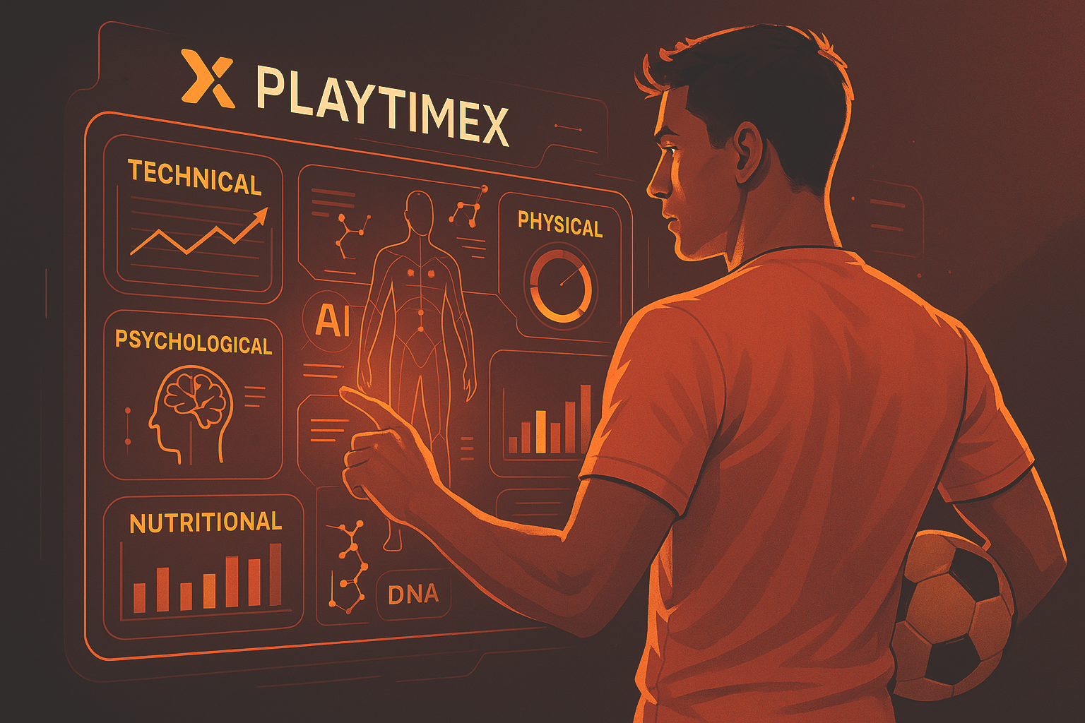 PlaytimeX holographic UI