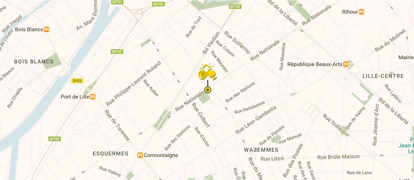 Carte Google Maps Trolls & Croque