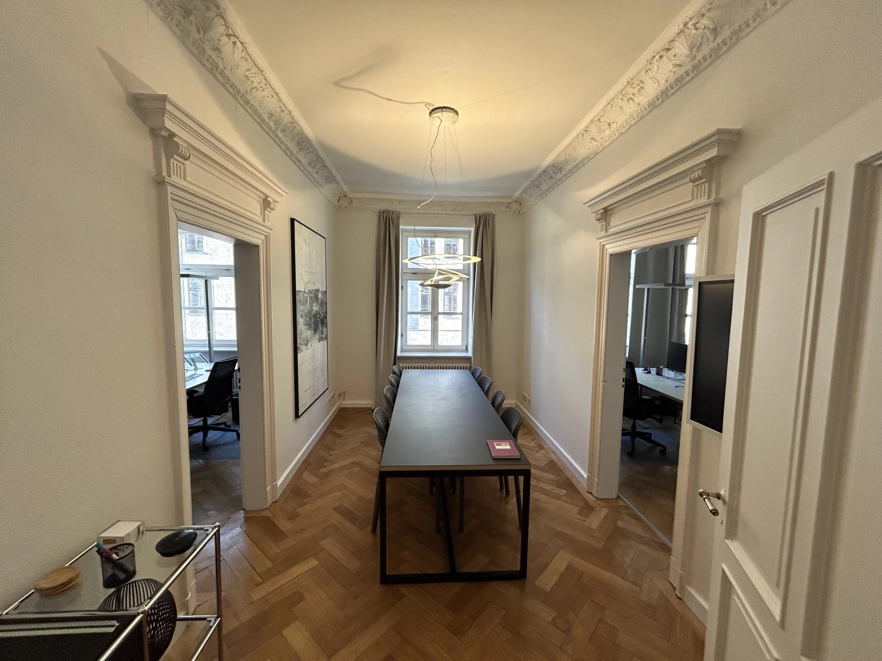 Besprechungsraum in den Büroräumen von ATHENA in München