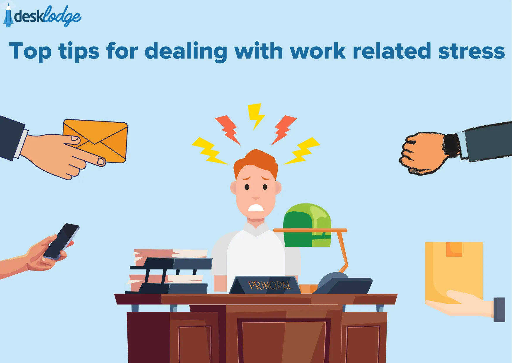 Top tips to deal with work-related stress