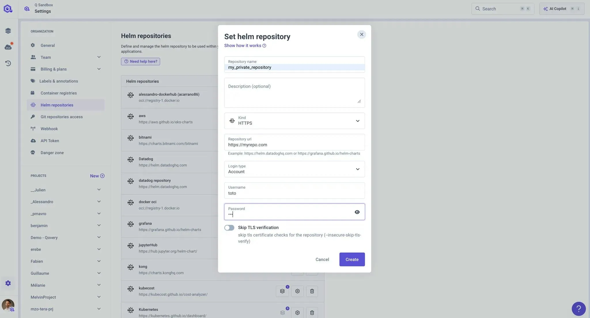 Managing Helm repositories all in one place