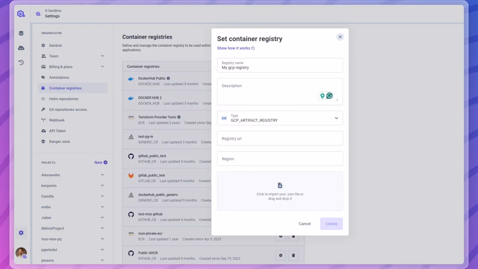 GCP Artifact Registry