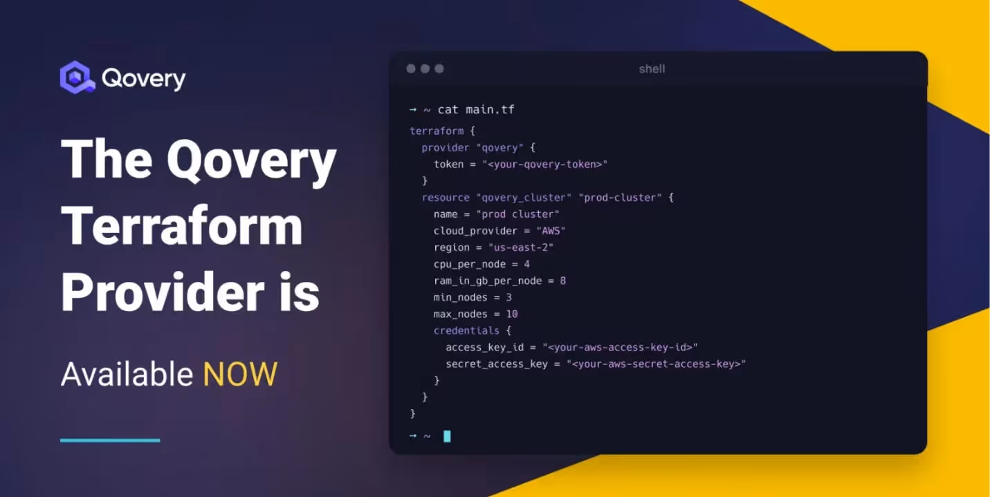 Terraform provider for Qovery
