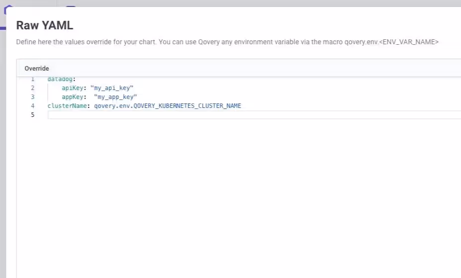 Dynamically fill your variables file