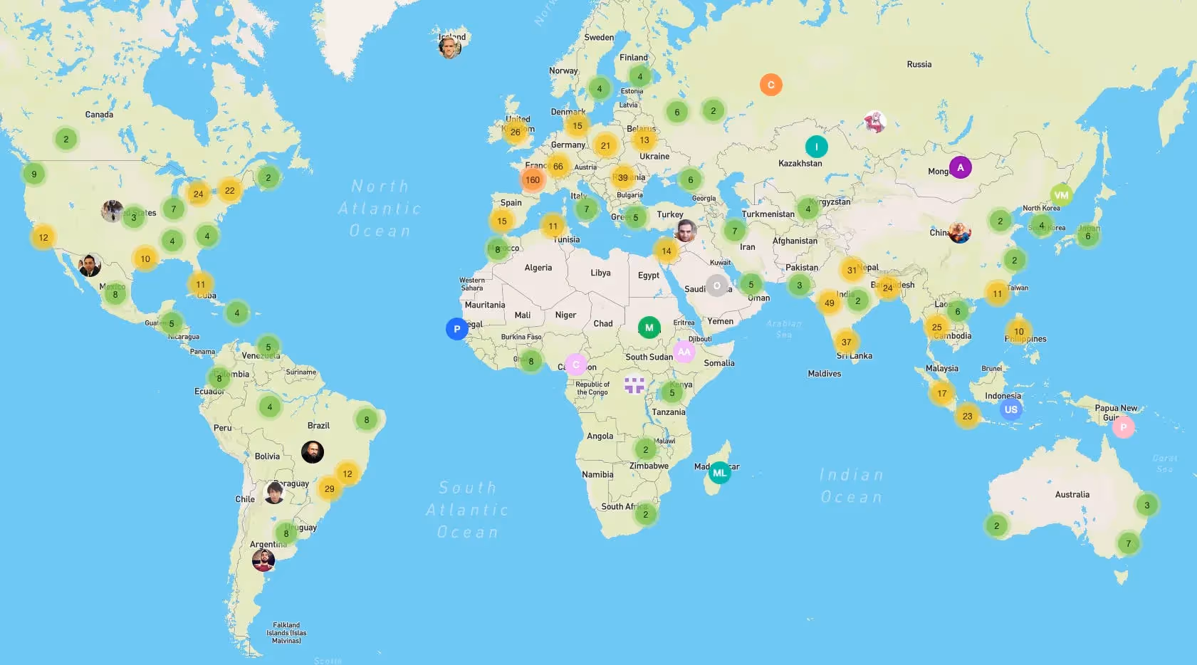 3004 developers from more than 110 countries use Qovery