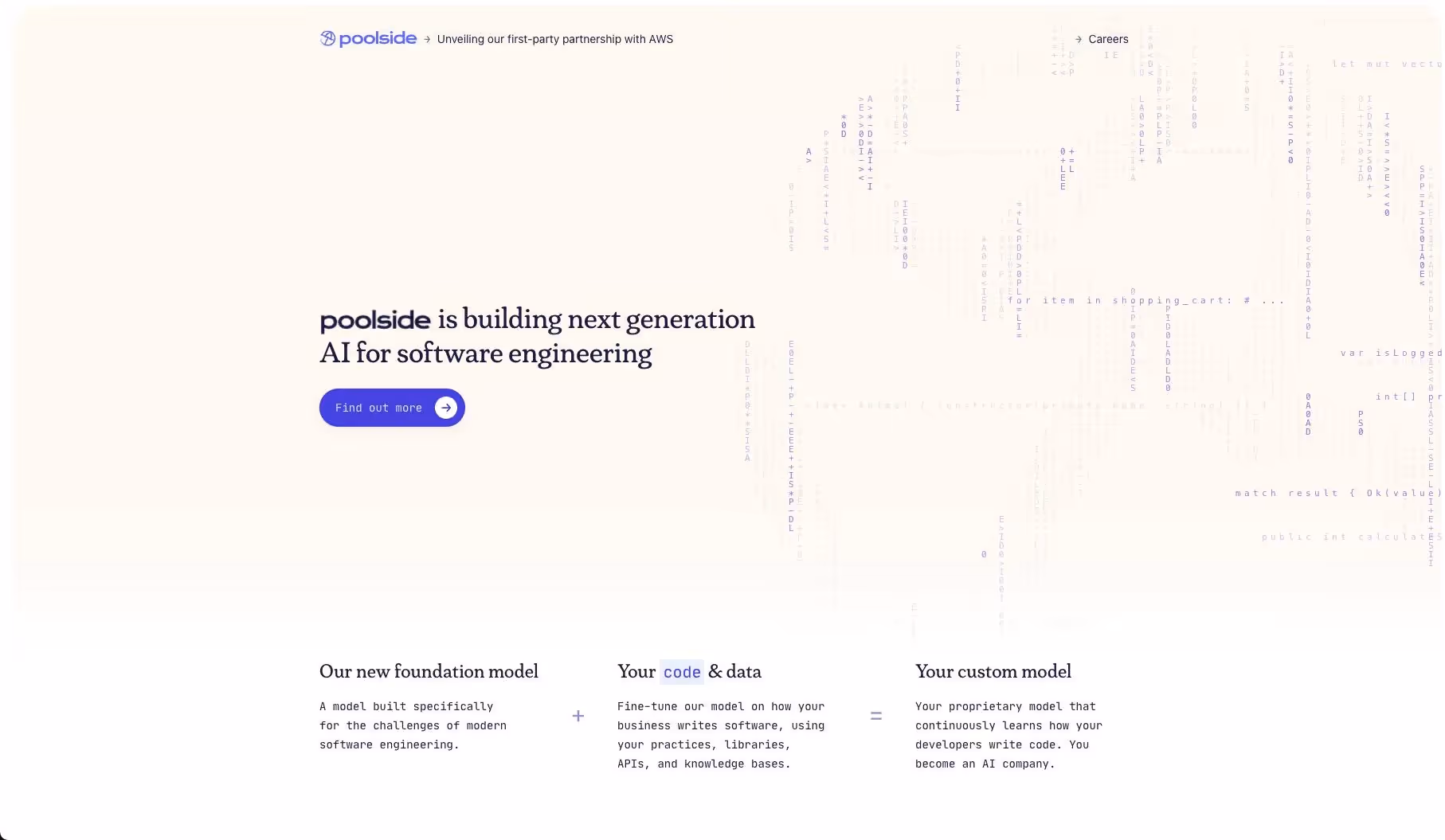 Poolside - Next Generation AI for Software Engineering