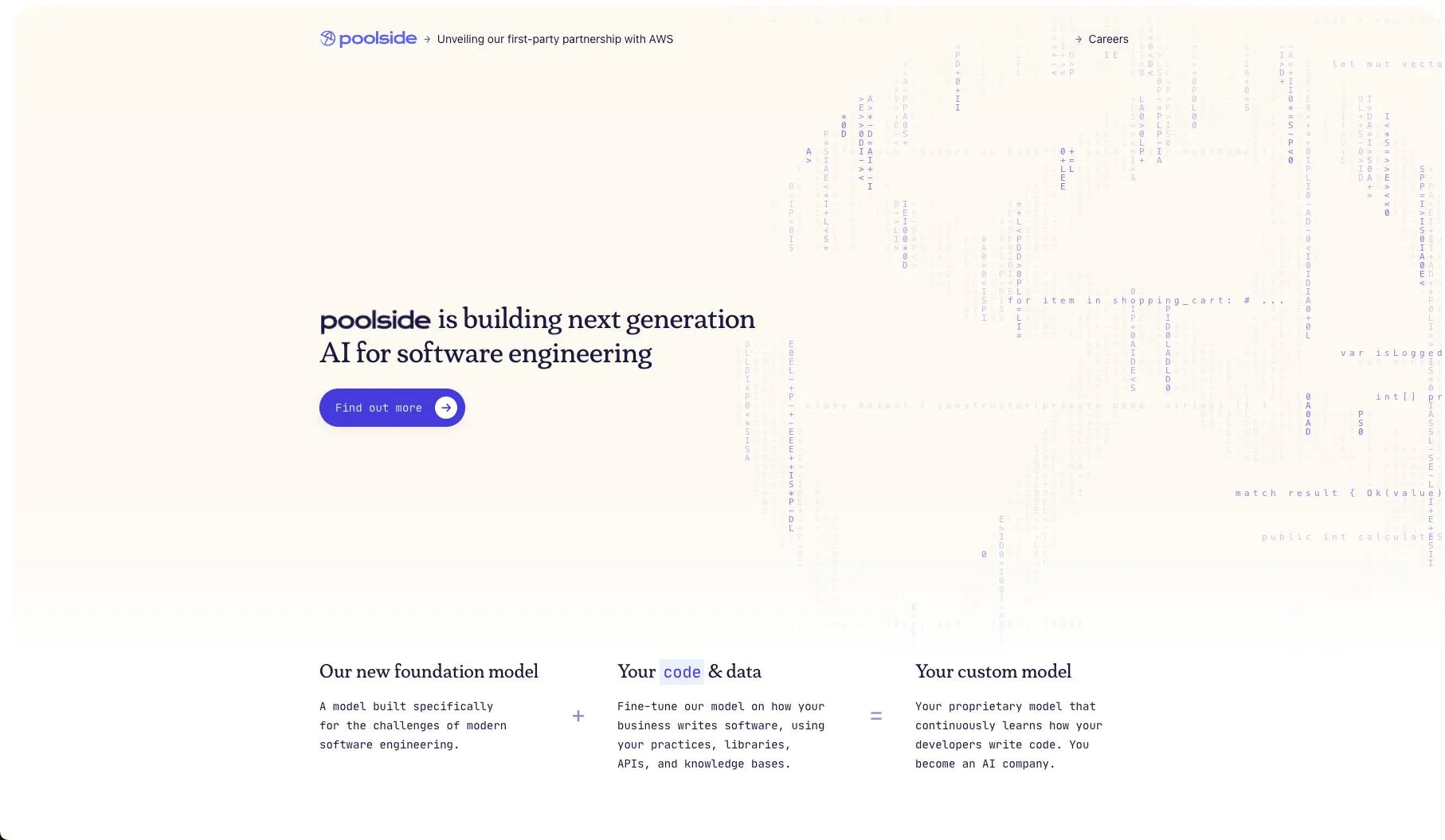 Poolside - Next Generation AI for Software Engineering