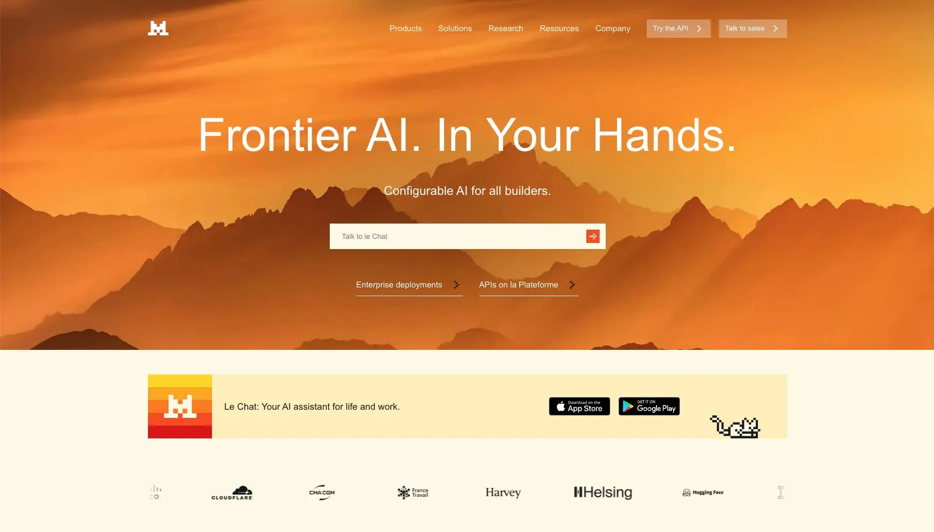 Mistral AI - Frontier AI In Your Hands
