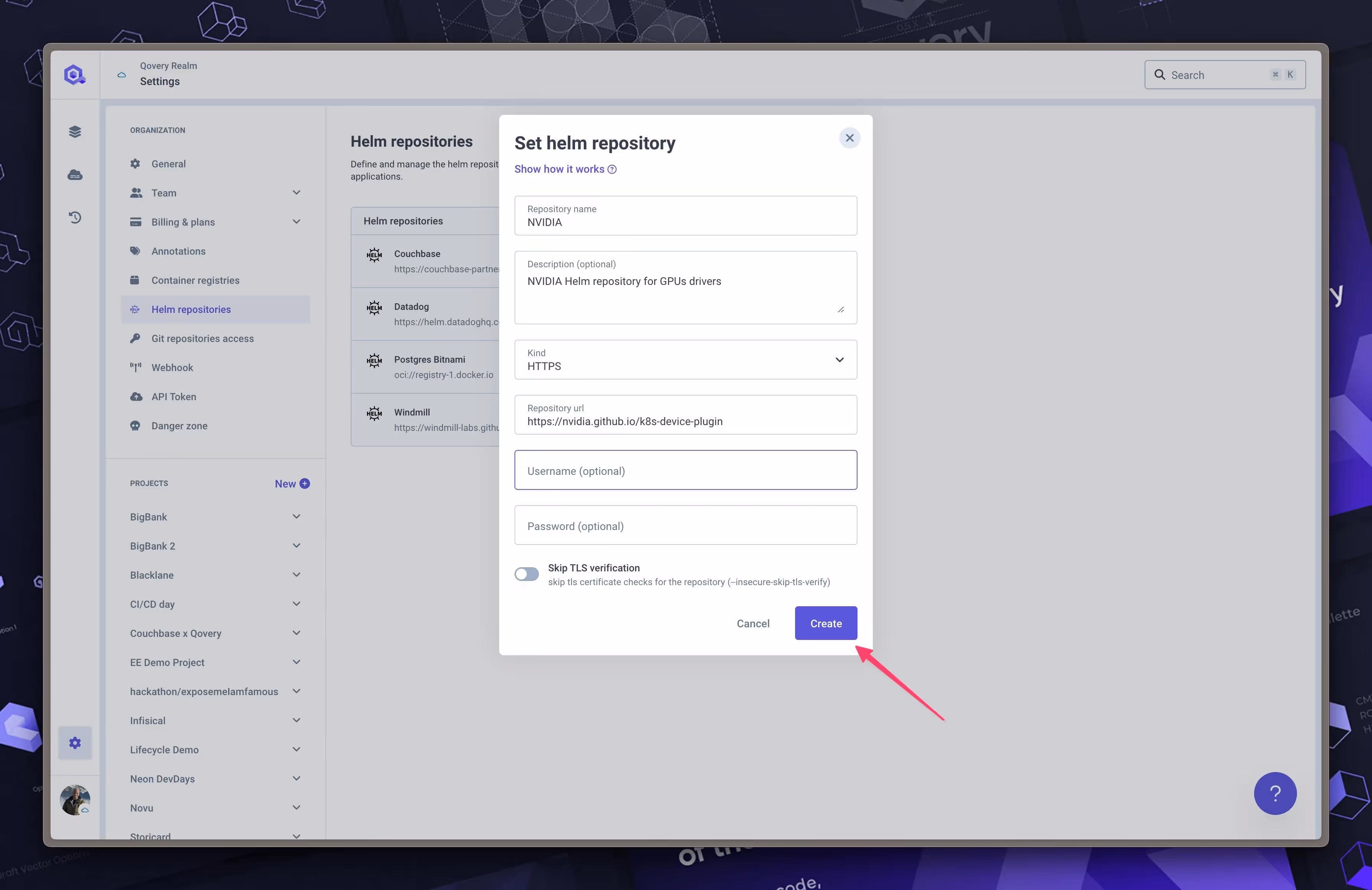 Add your NVIDIA Helm Repository 2/2