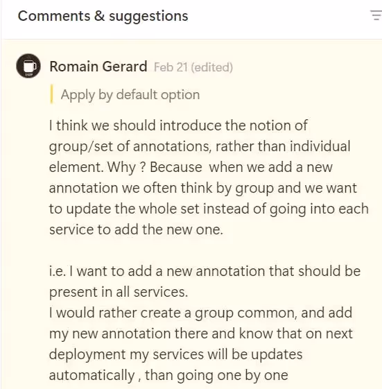 Functional specifications