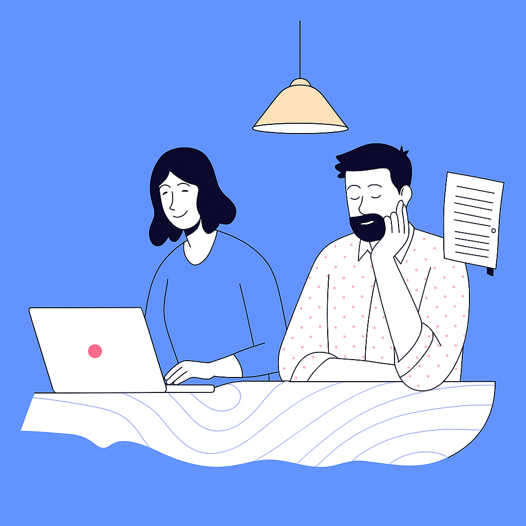 arbeitende Mitarbeiter