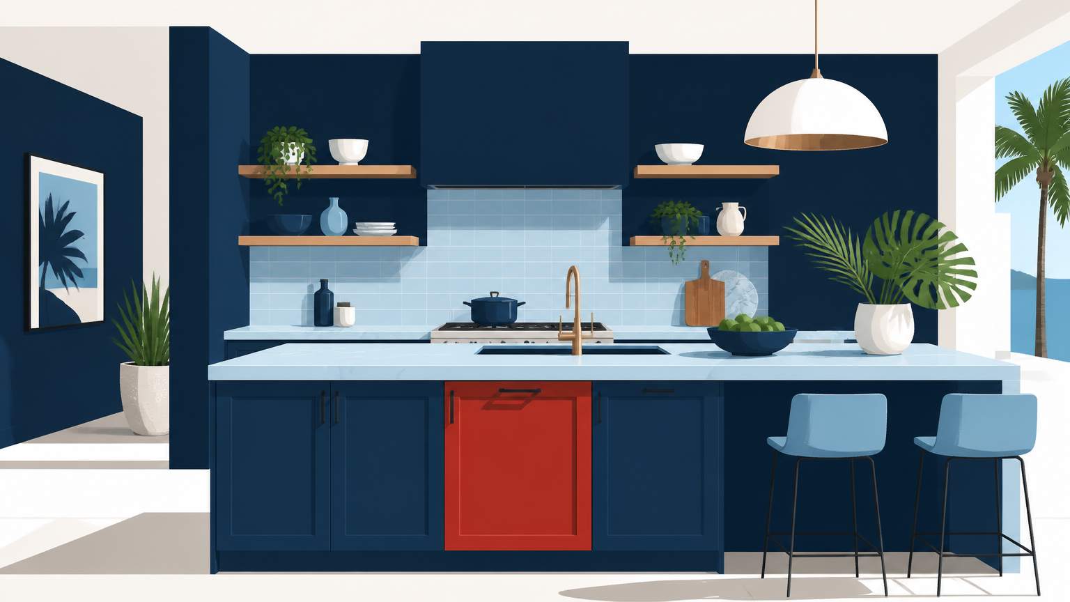 Solid‑core, moisture‑resistant cabinets outpace dehumidifiers for South Florida kitchens, offering lasting durability and code‑compliant ventilation.