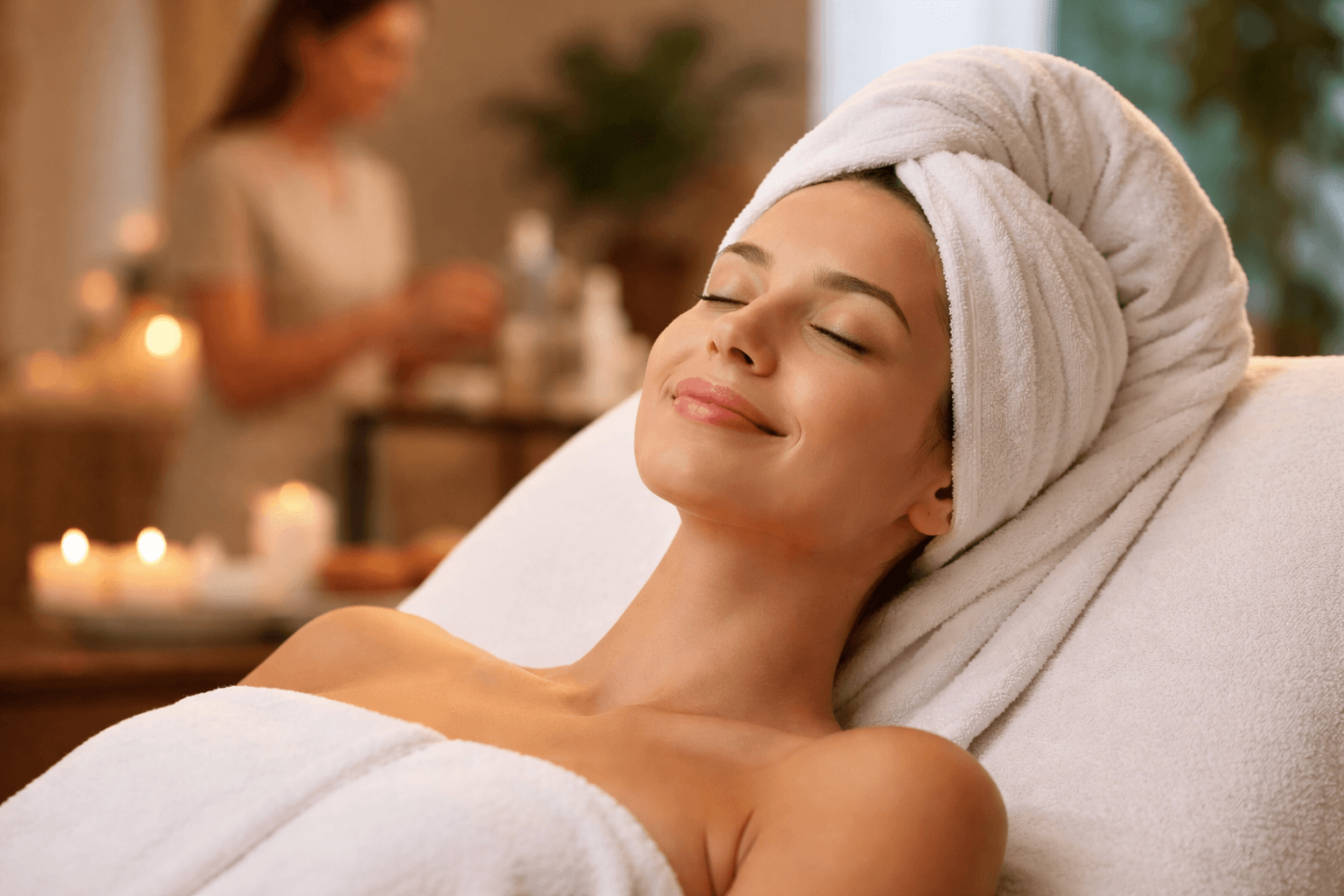 Professional facial treatment at a day spa in Redmond, Oregon focused on personalized skin care
