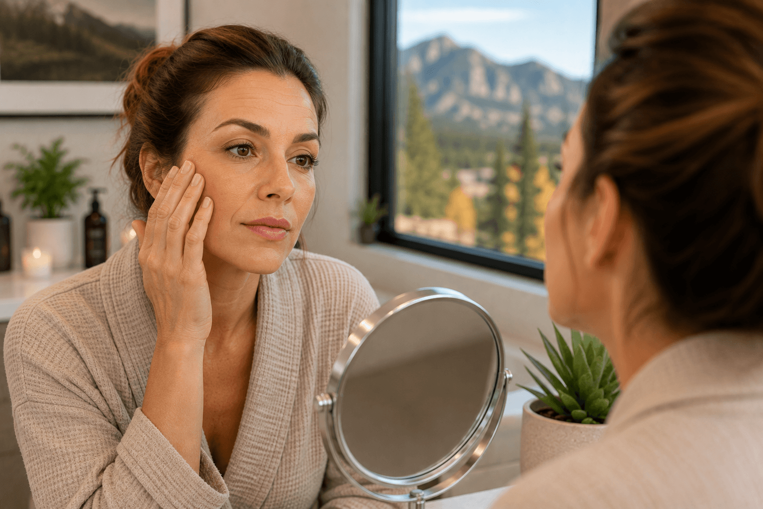 Skin consultation for anti aging treatment options in Redmond, Oregon