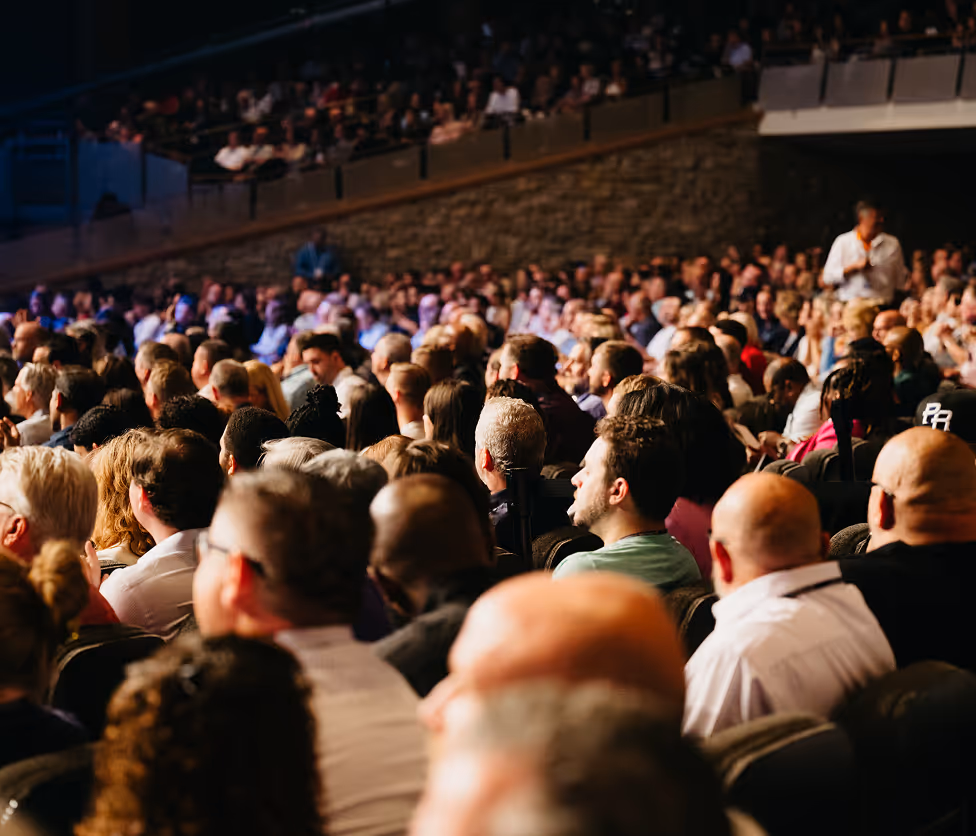 A crowd of people at the GLN Summit